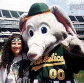 Andrea and her favorite "A" Stomper